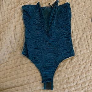 Urban Outfitters Deep V bodysuit